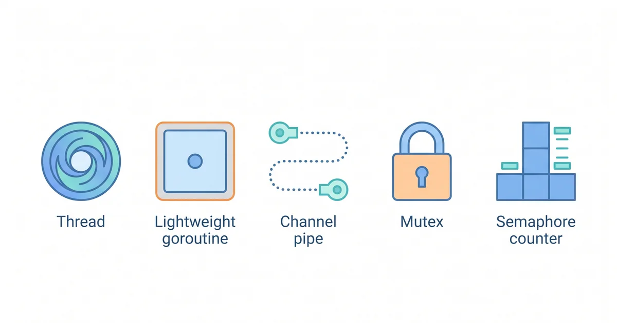 [B01][12] Thread、Coroutine、async/await、Actor：並行 Primitive 比較