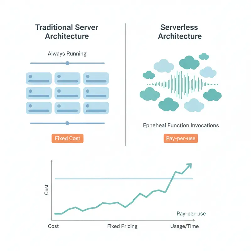 [cloud] Serverless vs Server：你的服務該跑在哪？
