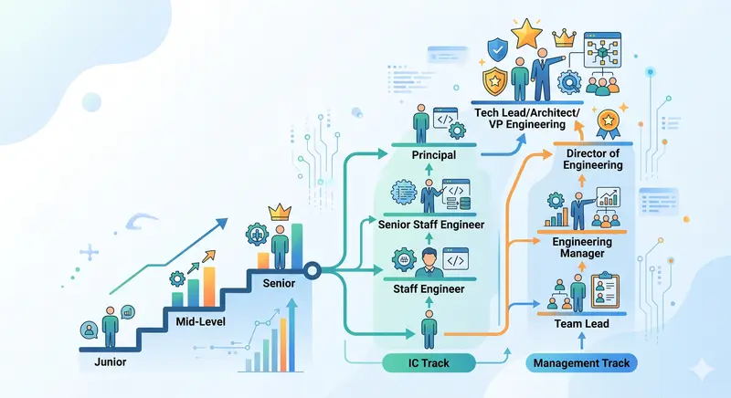 工程師職涯地圖：從 Junior 到 Tech Lead