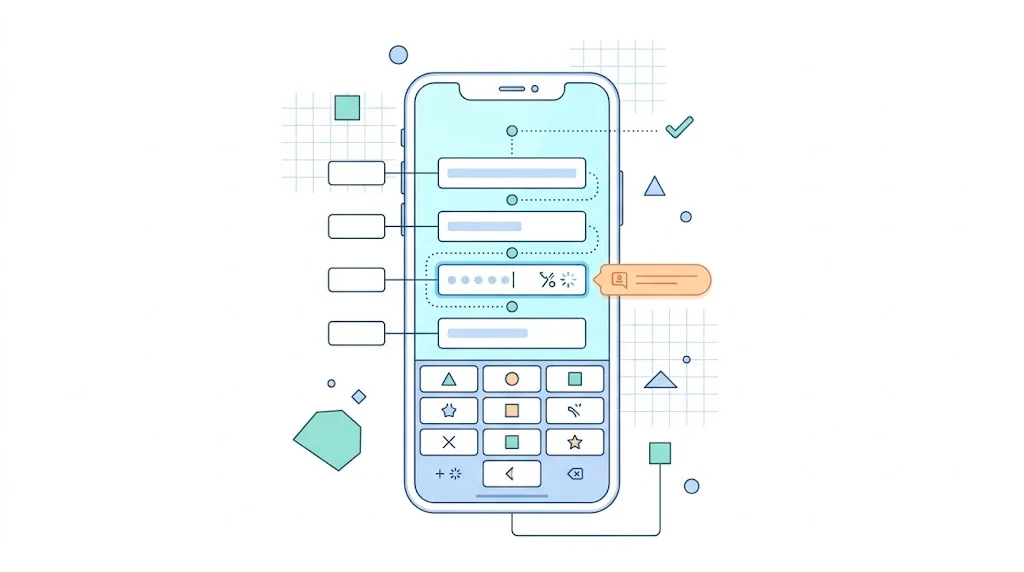 表單 UX 最佳實踐：label、錯誤訊息、tab order、行動裝置鍵盤