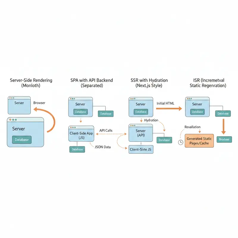 [fundamentals] 常見的前後端對接架構