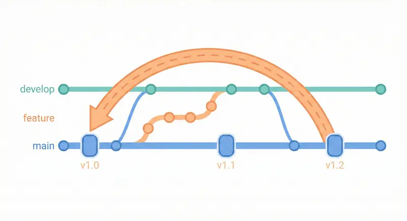 [infra] Git & CI：版本控制、Release 與 Rollback